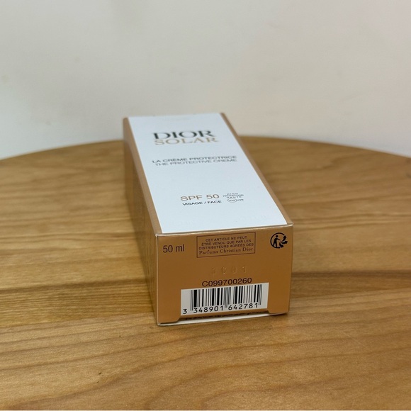 Dior Solar The Protective Creme SPF 50 Sunscreen For Face High Protection SEALED - Picture 3 of 4